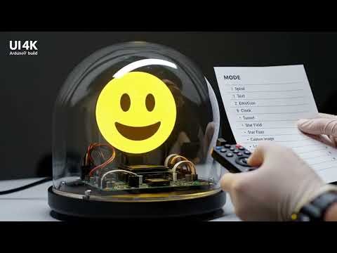 Rotating 360° Hologram Fan Display | DIY Persistence of Vision 3D Projector
