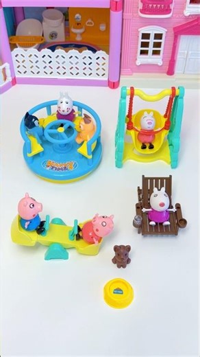 Satisfying Unboxing Peppa Pig and Bluey Toys Playtime #peppapig #asmr #bluey #toyhouse #satisfying