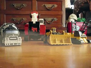 Devastator Stop motion ROTF Transformation