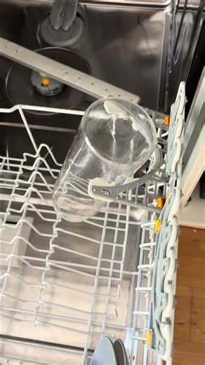 #Miele "Extra Comfort" #LowerBasket - actually practical for bottles! #dishwasher