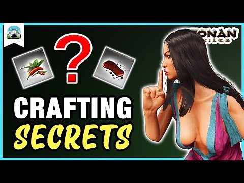 15 Hidden RECIPES & CRAFTING TIPS the Game Doesn’t Tell You | Conan Exiles