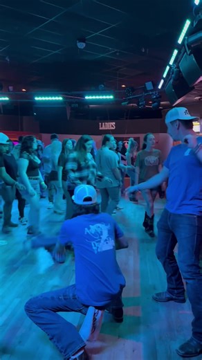 Straight face plant 😂💀 and getting loud all in one clip! 🤦‍♂️😂#foryoupage #viral #linedance #funny #theboys @Electric Cowboy Longview
