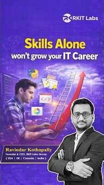 IT Jobs lo Grow avvatam elaa ?3 things more important than skills! ITCareer #successtips #CareerGrow