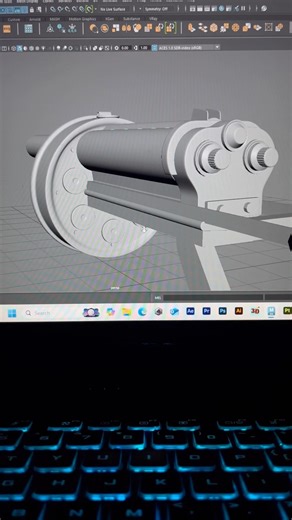 Hard Surface Modeling in Maya 🔧 P3 #Maya3D #HardSurfaceModeling #3DModeling #3d #blender
