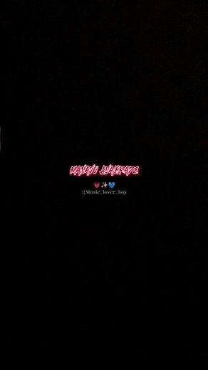Kannina Bhasheyu Tiliyuvude ❤️🥺 | Love Feeling Song Lyrics | Black Screen Status | Kannada Love Song
