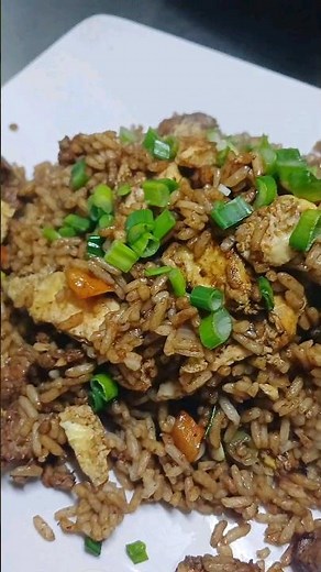 Beef Fried Rice #recipe #easyrecipes #rice #friedrice