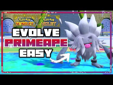 How to Easily Evolve Primeape into Annihilape | Pokemon Scarlet & Violet