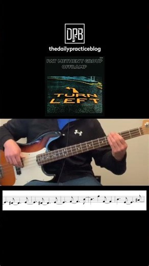 Pat Metheny – James | Steve Rodby Bass Line (Part 1 of 8) #Shorts