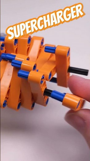 Crafting a Supercharger: Building a V8 Engine with MOC Bricks by Ronald Tewes #letbricks