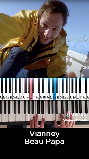 Apprenez à jouer Beau Papa de Vianney au piano