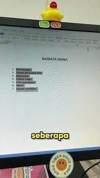 Bikin titik-titik otomatis di Ms. Word