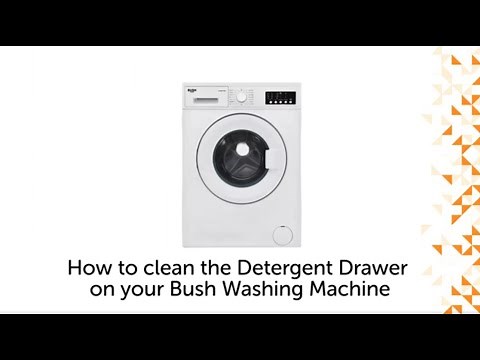 How to Clean the Detergent Drawer on a Bush Washing Machine
