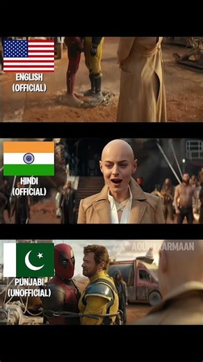 Cassandra's Introduction in 3 different languages 😂|| "Achu Te Dogar" Deadpool and Wolverine Punjabi