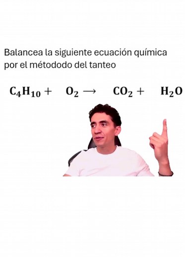 Cómo balancear ecuaciones químicas paso a paso