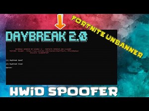 How To Get A FREE Fortnite HWID SPOOFER! HOW TO GET UNBANNED ON FORTNITE (Free Fortnite Spoofer)