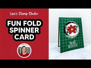 Make a Fun Fold Spinner Card for Christmas