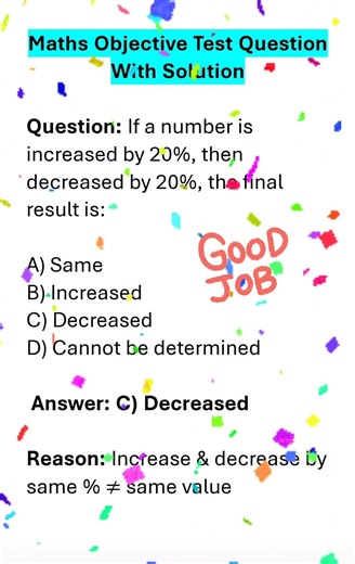 Most Expected Maths MCQ for competitive exams #jobpreparation