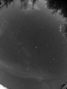 All Sky camera testing at Virtual Telescope