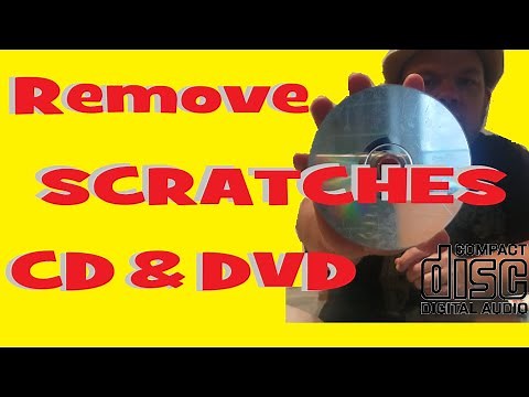 How Remove SCRATCHES on DVD