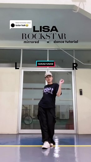 Membalas @salsa rockstar tutorial #lisa #rockstar #blackpink #lisarockstar #blink #dancetutorial #dance #fyp
