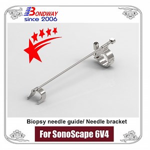 [Hot Item] for Use with Sonoscape Ultrasonic Transducer 6V4 Reusable Biopsy Needle Guide, Needle Adapter, Biopsy Needle Bracket Probe Ultrasound