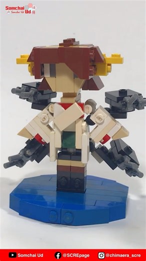 My LEGO #KanColle #Hiei Chibi | Shorts | Somchai Ud