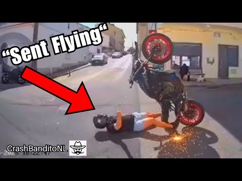 Extreme Motorcycle Crashes & Road Rage Moments Caught on GoPro! | CrashBanditoNL