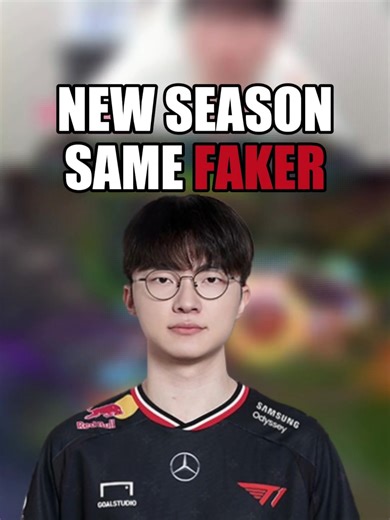 New Season, Same Faker 💀 #leagueoflegends #soloq #fyp #lck #t1 #faker #lck따라잡기 #lolchallenger #lolkr