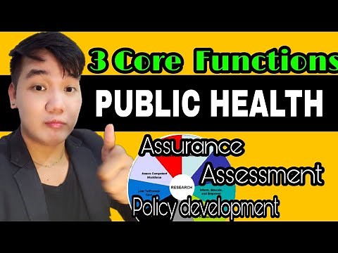 PUBLIC HEALTH CORE FUNCTIONS WITH COMMON BOARD EXAM QUESTIONS.