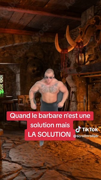 Scroll&roll jdr sur TikTok