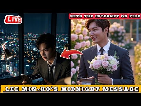 Lee Min-ho’s Midnight Message Sets the Internet on FIRE