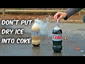What Happens if You put Dry Ice into COKE