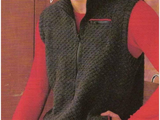 Vintage Men’s Crochet Vest Pattern – a Classic Retro Design With Textured Stitches and an Easy-to-follow PDF for Stylish Handmade Layering - Etsy