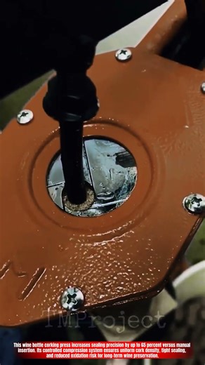 Innovative Wine Bottle Corking Press Machine: Best Secure Sealing Compression Action