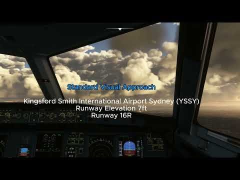 How to perform a standard visual landing? #a320neo