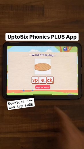 14K views · 84 reactions | UptoSix Phonics PLUS App. For interactive phonics learning download the UptoSix PhonicsPLUS App Now. Available on the Google Play Store and App Store. . . #Phonics #uptosix #English #phonicsreading #phonicsounds #KindergartenLearning #kids | Phonics Reading | Facebook
