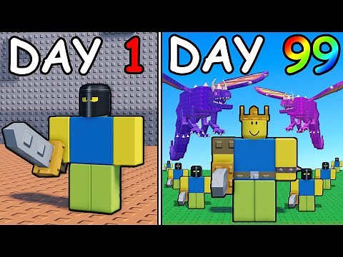 i created the DEADLIEST ARMY in Roblox make an army...