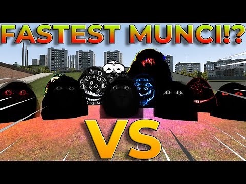 ANGRY MUNCI VS ANGRY MUNCI... WHICH MUNCI IS THE FASTEST IN GMOD...!?