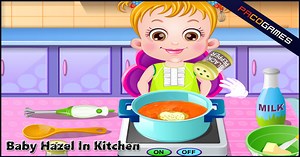 Baby Hazel In Kitchen | Play the Game for Free on PacoGames