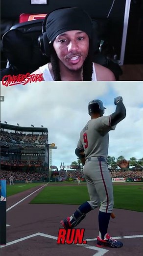 MLB THE SHOW 26 RTTS - MY FIRST HOME RUN ON THE ATLANTA BRAVES! #mlbtheshow26 #cjneverstops #fyp