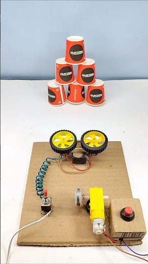 “DIY DC Motor Launcher – Fun Science Project at Home!”