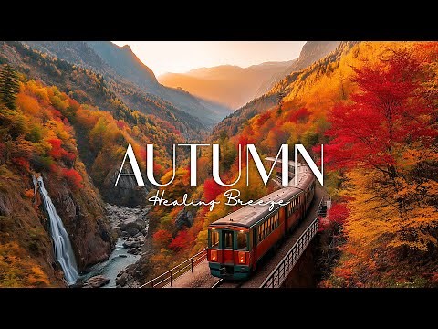 Enchanting Autumn Forests with Beautiful Piano Music 🍁4K Autumn Ambience & Fall Foliage