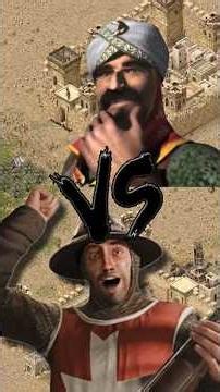 Saladin vs Bullseye ||stronghold Crusader Definitive Edition #gaming #games #castledefense #gameplay