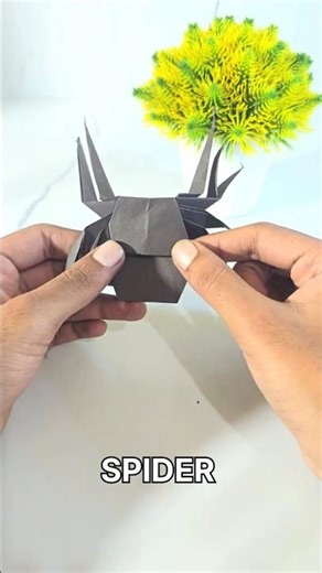 Origami Spider Tutorial | How to Make a Paper Spider Step by Step