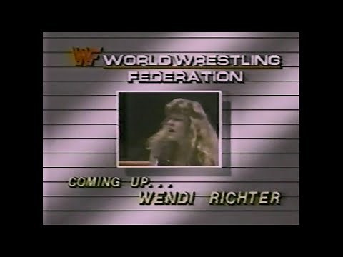 Women's Championship Wendi Richter vs Judy Martin Championship Wrestling Oct 19th, 1985