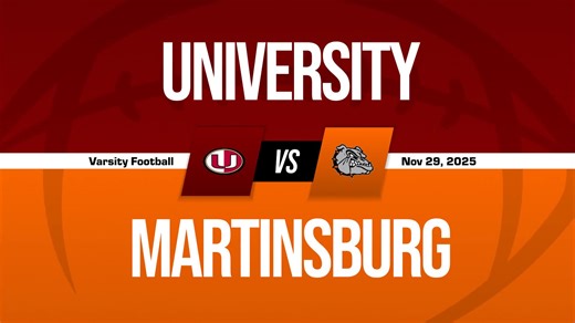 Football Recap: Martinsburg's Run of 11 Straight Victories Now Over   How To Watch