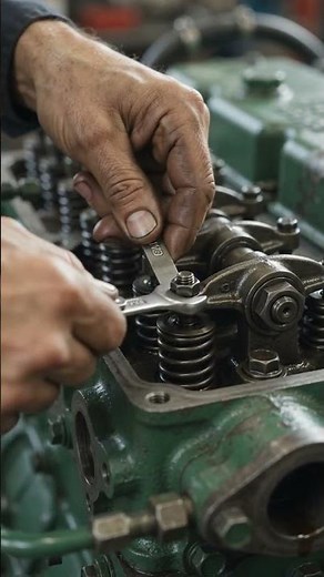 Perfect Valve Clearance Adjustment Every Time 🔧 #mechanic #engine