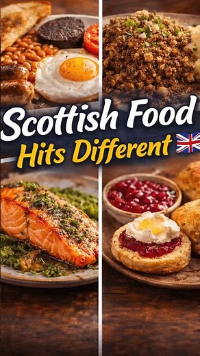 Traditional Scottish Food You Must Try 🇬🇧