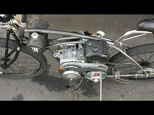 212cc Predator with Torque converter on 26in beach cruiser.