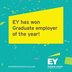 Two weeks on and we are still celebrating our numerous wins at this year's Gradireland Awards! And for all you final year students and recent #graduates interested in joining EY, 'Graduate Employer of the Year', we have a number of opportunities still available on our Tax & Transaction Advisory Services #GradProgrammes commencing September 2017. To find out more about these opportunities click here https://go.ey.com/2qA8lA6 | EY Careers